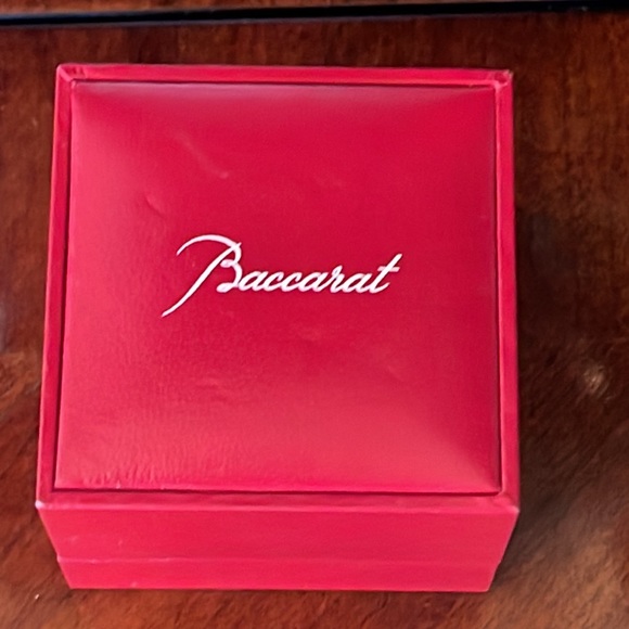 Ring Baccarat Flures De Psydelic crystal ring sterling silver size 7.5 - Picture 3 of 7